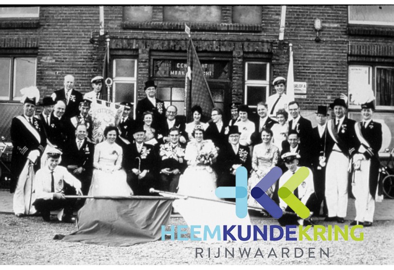 1961 Koning Karel Cornielje en Koningin M. J.Th. Cornielje F00002822